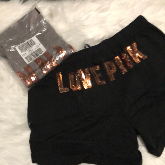 NIP. BLING TANK TOP AND SHORTS LARGE